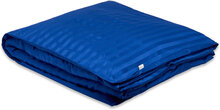 Sateen Stripes Single Duvet Home Textiles Bedtextiles Duvet Covers Blue GANT