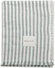 Light Stripe Throw Home Textiles Cushions & Blankets Blankets & Throws Multi/patterned GANT