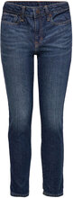 Kids Girlfriend Jeans With Washwell&#153; Jeans Skinny Jeans Blå GAP*Betinget Tilbud