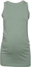 Maternity Tank Top T-shirts & Tops Sleeveless Grønn GAP*Betinget Tilbud
