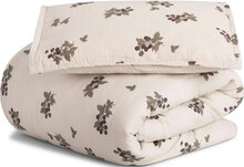 Muslin Bed Set Home Textiles Bedtextiles Bed Sets Grå Garbo&Friends*Betinget Tilbud
