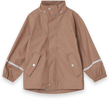Rain Jacket Outerwear Rainwear Jackets Pink Garbo&Friends