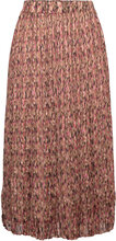 Ladies Skirt Knælang Nederdel Brown Garcia