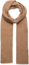 Gp Unisex Wool Scarf - Taupe Accessories Scarves Winter Scarves Beige Garment Project*Betinget Tilbud