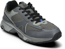 Rr-13 Road Runner - Dark Metallic Mesh Låga Sneakers Grey Garment Project