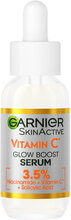 Garnier Skinactive Vitamin C Glow Boost Serum 30Ml Serum Ansiktspleie Nude Garnier*Betinget Tilbud