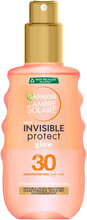 Ambre Solaire Invisible Protect Glow Spf30 Solkrem Ansikt Nude Garnier*Betinget Tilbud