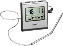 Elektrisk Stegetermometer Tempere Home Kitchen Kitchen Tools Thermometers & Timers Silver Gefu