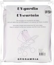 Uv Curtain Baby & Maternity Strollers & Accessories Sun- & Raincovers White Geggamoja