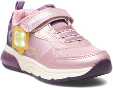J Spaceclub Girl A Låga Sneakers Pink GEOX