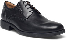 Uomo Federico Shoes Business Laced Shoes Black GEOX