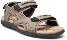 Uomo Sandal Strada D Shoes Summer Shoes Sandals Beige GEOX