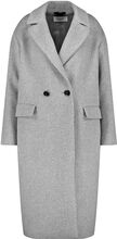 Coat Wool Outerwear Coats Winter Coats Grå Gerry Weber*Betinget Tilbud
