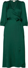 Nadjagz Wrap Dress Bz Dresses Wrap Dresses Grønn Gestuz*Betinget Tilbud