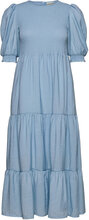 Mazzigz Ss Dress Dresses Summer Dresses Blå Gestuz*Betinget Tilbud