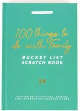 Scratch Book Bucketlist Family Home Decoration Puzzles & Games Games Green Gift Republic