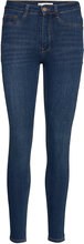 Molly High Waist Jeans Bottoms Jeans Skinny Blue Gina Tricot