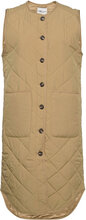 Kaison Vests Quilted Vests Beige Global Funk