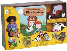 Den Flittiga Lilla Traktorn Toys Kids Books Story Books Classic Puzzles Multi/mønstret GLOBE*Betinget Tilbud
