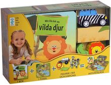 Min Lilla Safari Toys Kids Books Story Books Classic Puzzles Multi/mønstret GLOBE*Betinget Tilbud