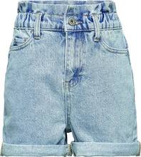 Yes Paper Bag Shorts Standard Blue Bottoms Shorts Blue Grunt