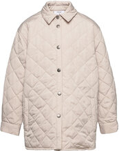 Kate Quilt Jacket Outerwear Jackets & Coats Quilted Jackets Beige Grunt