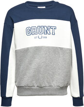 Archer Crew Sweat Tops Sweatshirts & Hoodies Sweatshirts Multi/patterned Grunt
