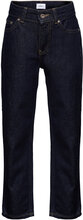 Street Loose Raw Blue Bottoms Jeans Loose Jeans Blue Grunt