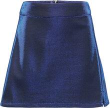 Wexford Skirt Dresses & Skirts Skirts Short Skirts Blå Grunt*Betinget Tilbud