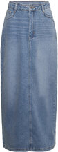 Elisa Denim Skirt Vintage Blue Dresses & Skirts Skirts Maxi Skirts Blue Grunt