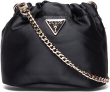 Velina Mini Pouch Bags Top Handle Bags Black GUESS