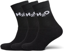 3-Pack Sock Underwear Socks Regular Socks Svart H2O*Betinget Tilbud