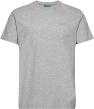 Happy Tee Tops T-shirts Short-sleeved Grey H2O