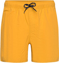 Leisure Logo Swim Shorts Badeshorts Yellow H2O