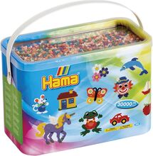 Hama Midi Beads 30.000 Pcs Mix 58 Toys Creativity Drawing & Crafts Craft Pearls Multi/patterned Hama