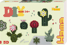 Hama Midi Art Succulents 6000 Pcs. Toys Creativity Drawing & Crafts Craft Pearls Multi/patterned Hama
