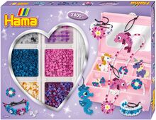 Hama Midi Activity Box Open 2400 Pcs. Toys Creativity Drawing & Crafts Craft Pearls Multi/patterned Hama