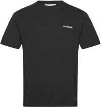 Regular T-Shirt Short Sleeve Designers T-Kortærmet Skjorte Black HAN Kjøbenhavn