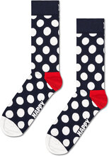 Big Dot Sock Lingerie Socks Regular Socks Navy Happy Socks