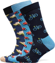 3-Pack Boozt Gift Set Underwear Socks Regular Socks Multi/patterned Happy Socks