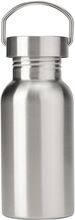 Water Bottle 400 Ml. Home Kitchen Water Bottles Silver Haps Nordic