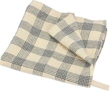 Linen Kitchen Towel Home Textiles Kitchen Textiles Kitchen Towels Beige Haps Nordic*Betinget Tilbud
