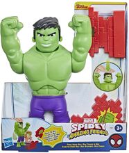Spidey And His Amazing Friends Power Smash Hulk Toys Playsets & Action Figures Movies & Fairy Tale Characters Multi/mønstret Marvel*Betinget Tilbud