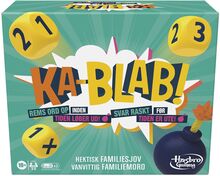 Ka-Blab! Toys Puzzles And Games Games Active Games Multi/mønstret Hasbro Gaming*Betinget Tilbud