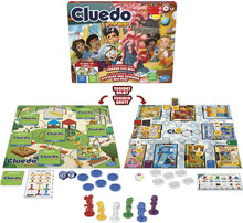 Cluedo Junior Toys Puzzles And Games Games Board Games Multi/mønstret Hasbro Gaming*Betinget Tilbud