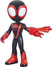 Marvel Spidey And His Amazing Friends Super D Miles Morales Toys Playsets & Action Figures Action Figures Multi/patterned Marvel