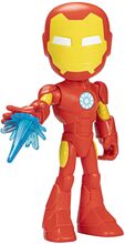 Marvel Spidey And His Amazing Friends Super D Iron Man Action Figure Toys Playsets & Action Figures Action Figures Multi/patterned Marvel