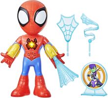 Marvel Spidey And His Amazing Friends Electronic Suit Up Spidey Toys Playsets & Action Figures Action Figures Multi/patterned Marvel