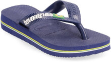 Hav Kids Brazil Logo Shoes Summer Shoes Sandals Flip Flops Navy Havaianas