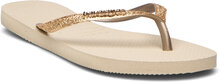 Hav. Slim Glitter Ii Shoes Summer Shoes Sandals Flip Flops Gold Havaianas
